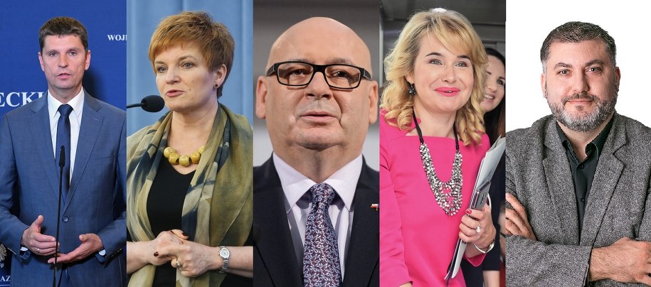 Dariusz Piontkowski (fot. Radek Pietruszka/PAP), Urszula Augustyn (fot. Rafał Guz/PAP), Piotr Zgorzelski (fot. Marcin Obara/PAP) i Małgorzata Niewiadomska-Cudak (fot. Tytus Żmijewski/PAP), Artur Dziambor (wolnosc.pl) /PAP