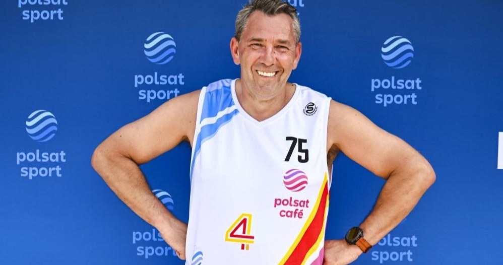 Dariusz Wardziak przyznaje, że doskonale się bawił podczas turnieju. /Marcin Gadomski /AKPA