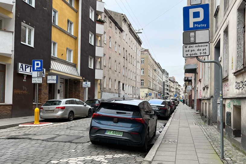 Free parking in the middle - some people buy electric cars for this purpose /Adam Majcherek /INTERIA.PL