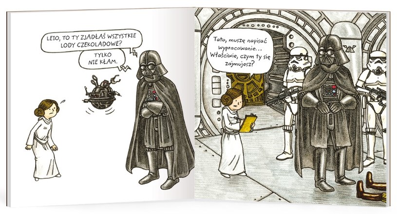 Darth Vader i córeczka /materiały prasowe