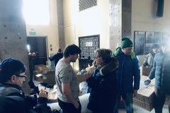 Dary dla uchodźców w Łodzi