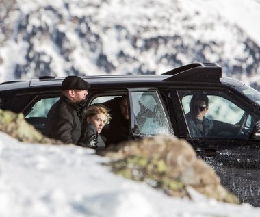 Dave Bautista i Léa Seydoux w filmie "Spectre"