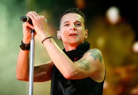 Dave Gahan (Depeche Mode) fot. Malcolm Taylor /Getty Images/Flash Press Media