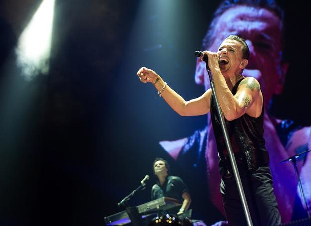 Dave Gahan (Depeche Mode) w łódzkiej Atlas Arenie /fot. Bartosz Nowicki