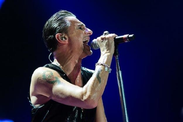 Dave Gahan (Depeche Mode) w łódzkiej Atlas Arenie /fot. Bartosz Nowicki