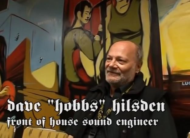 Dave "Hobbsy" Hilsden przez wiele lat towarzyszył Motorhead /