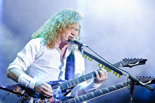 Dave Mustaine po wyrzuceniu z Metalliki założył Megadeth /fot. Michał Dzikowski / www.spodsceny.pl
