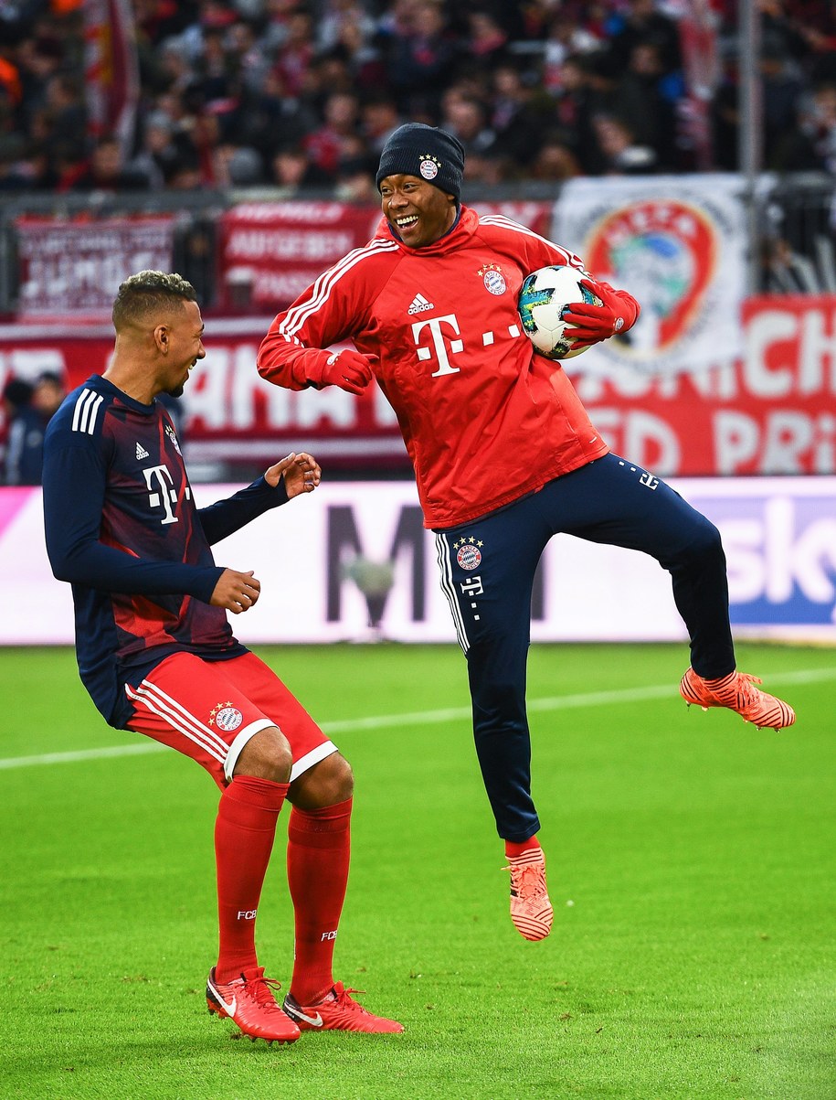 David Alaba po prawej /CHRISTIAN BRUNA /PAP/EPA