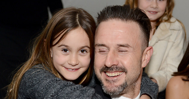 David Arquette z córką /Michael Kovac /Getty Images