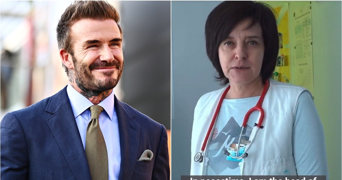 David Beckham, dr Irina Kondratowa, fot. https://www.instagram.com/davidbeckham/ /Getty Images