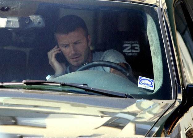 David Beckham postanowił pozbyć się części swoich luksusowych samochodów /INTERIA.PL/AFP