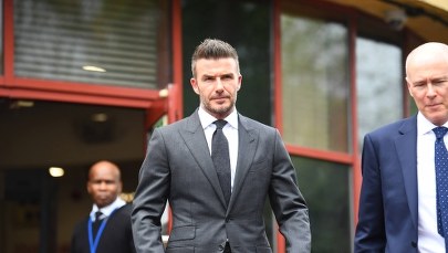 David Beckham stracił na pół roku prawo jazdy