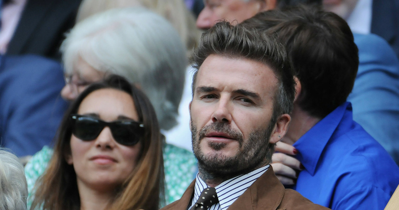 David Beckham, Wimbledon 2022 /Imago Sport and News /East News