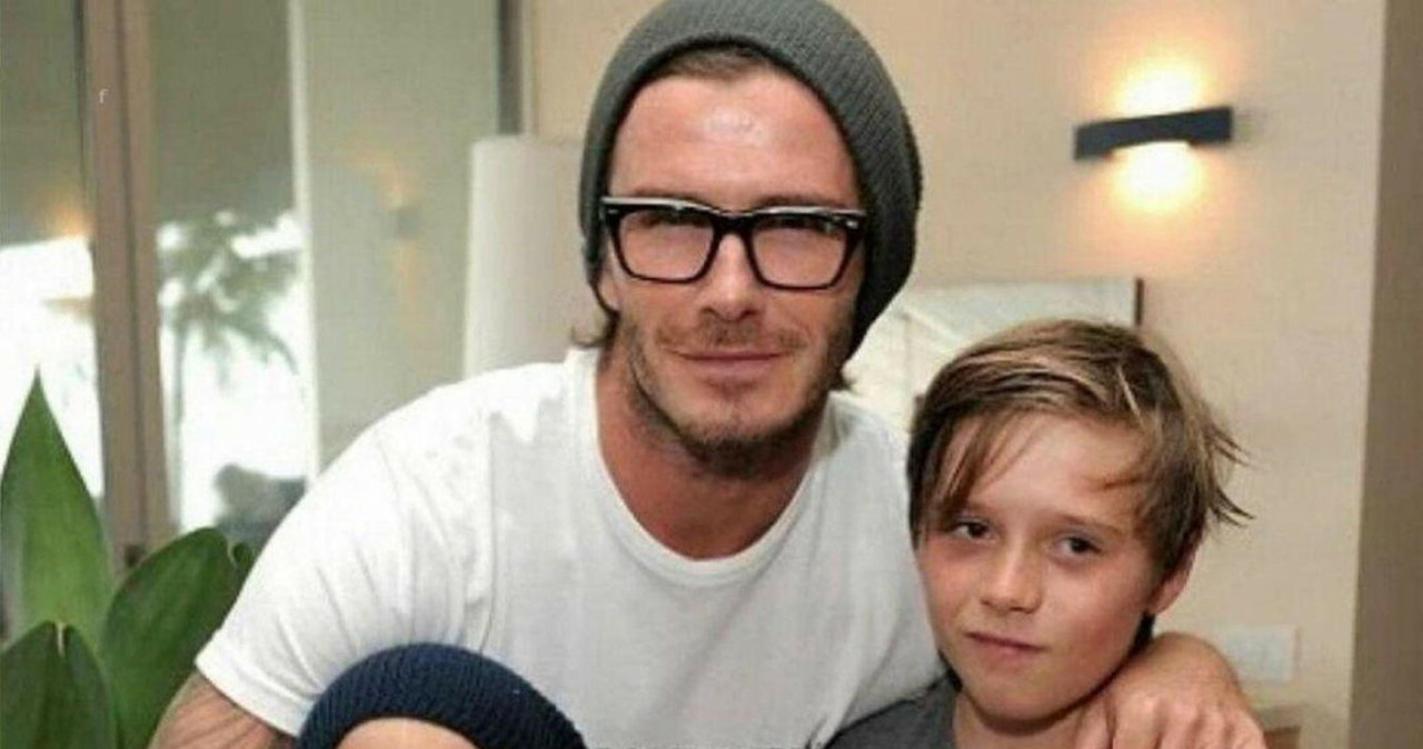 David Beckham z synami /face to face/FaceToFace/REPORTER /East News