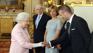 David Beckham z wizytą u... brytyjskiej królowej!