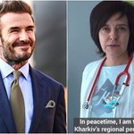 David Beckham zdobył się na piękny gest. Oddał swój Instagram Ukrainie