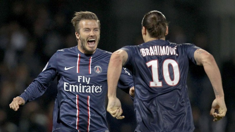 David Beckham, Zlatan Ibrahimović /Reuters