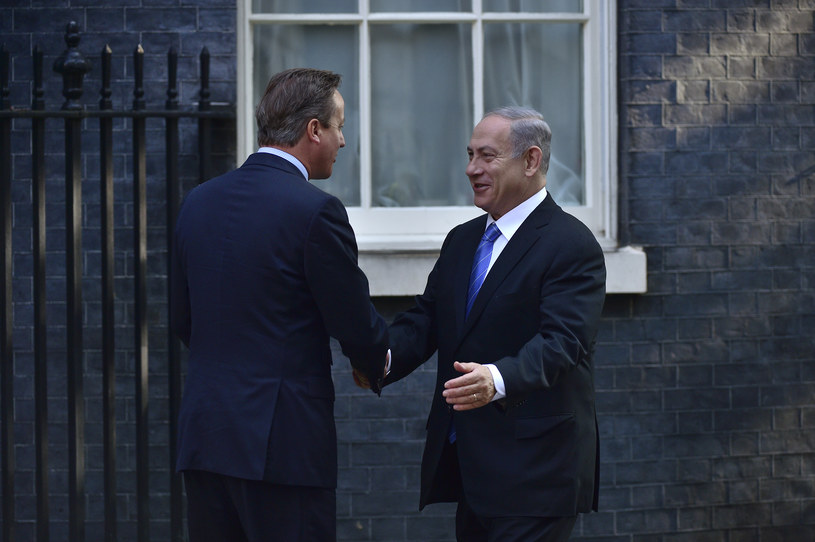 David Cameron i Benjamin Netanjahu /AFP