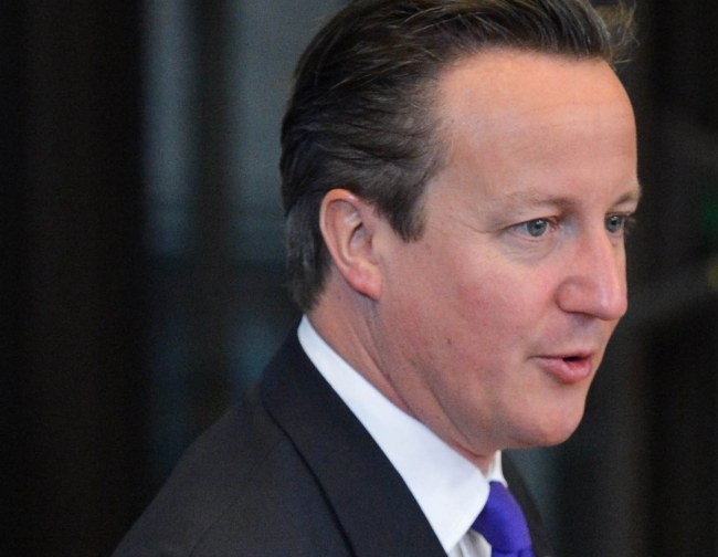 David Cameron /STEPHANIE LECOCQ  /PAP