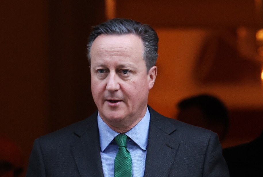David Cameron /ANDY RAIN /PAP/EPA