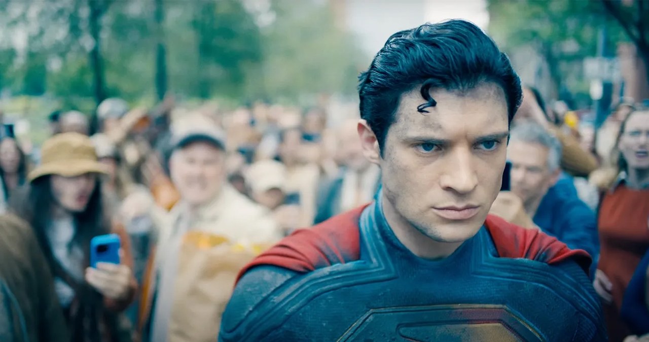 David Corenswet jako "Superman" /materiały prasowe