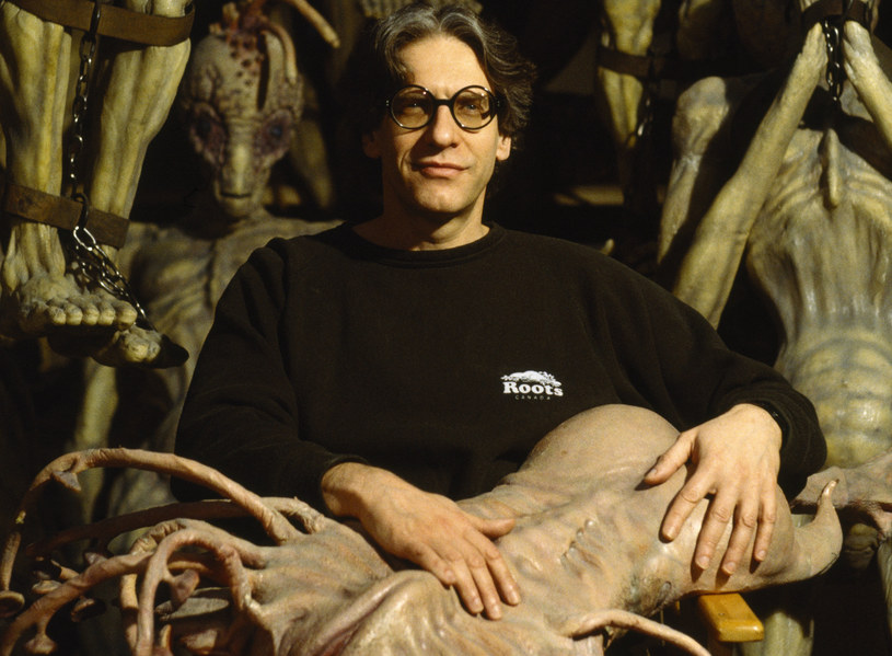 David Cronenberg na planie "Nagiego lunchu" / jean-Louis Atlan/Sygma /Getty Images