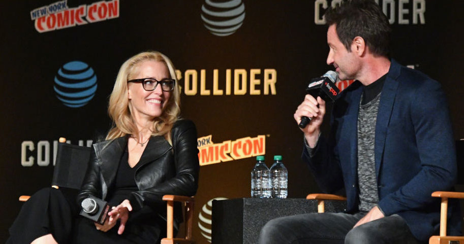 David Duchovny i Gillian Anderson/fot.Dia Dipasupil /Getty Images