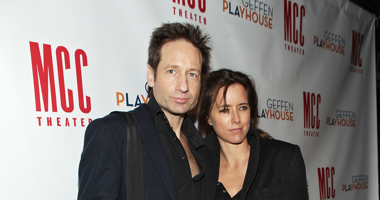 David Duchovny z byłą żoną, Teą Leoni /Roger Kisby /Getty Images