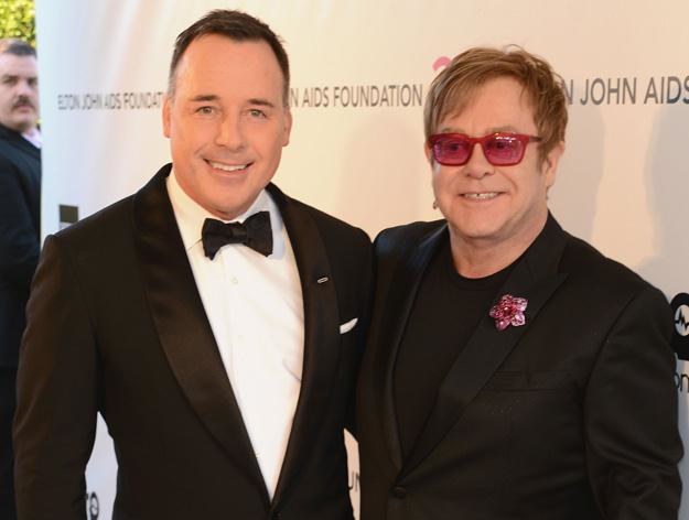 David Furnish i Elton John są ze sobą od lat - fot. Dimitrios Kambouris /Getty Images/Flash Press Media