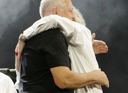 David Gilmour i Richard Wright przyjaźnili się przez 40 lat - fot. MJ Kim /Getty Images/Flash Press Media