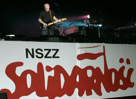 David Gilmour podczas koncertu w Gdańsku /arch. AFP