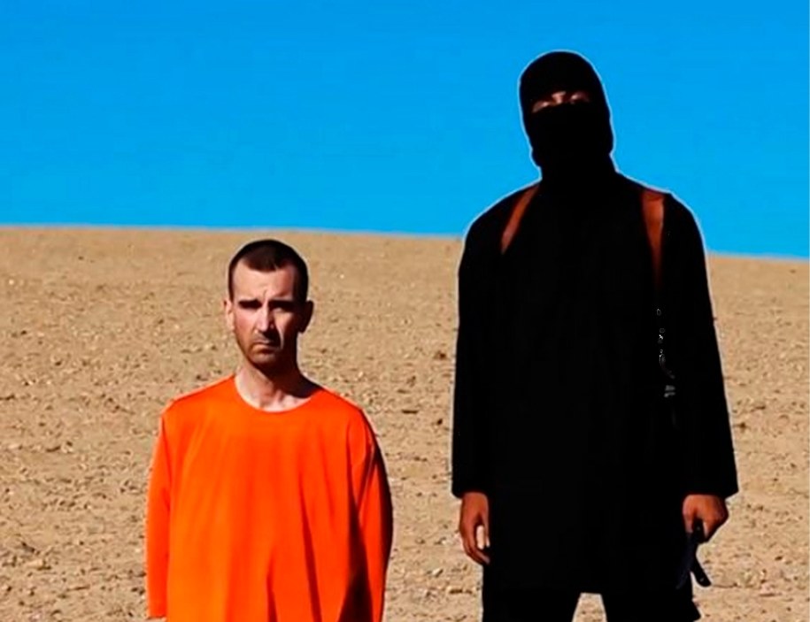 David Haines /ISLAMIC STATE VIDEO  /PAP/EPA