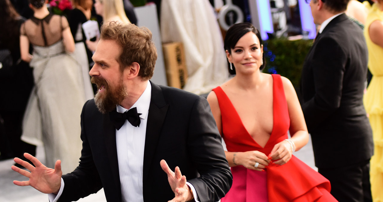 David Harbour i Lily Allen /Chelsea Guglielmino /Getty Images