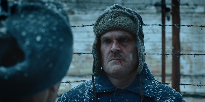 David Harbour (Jim Hopper) w czwartym sezonie "Stranger Things" /Netflix /materiały prasowe