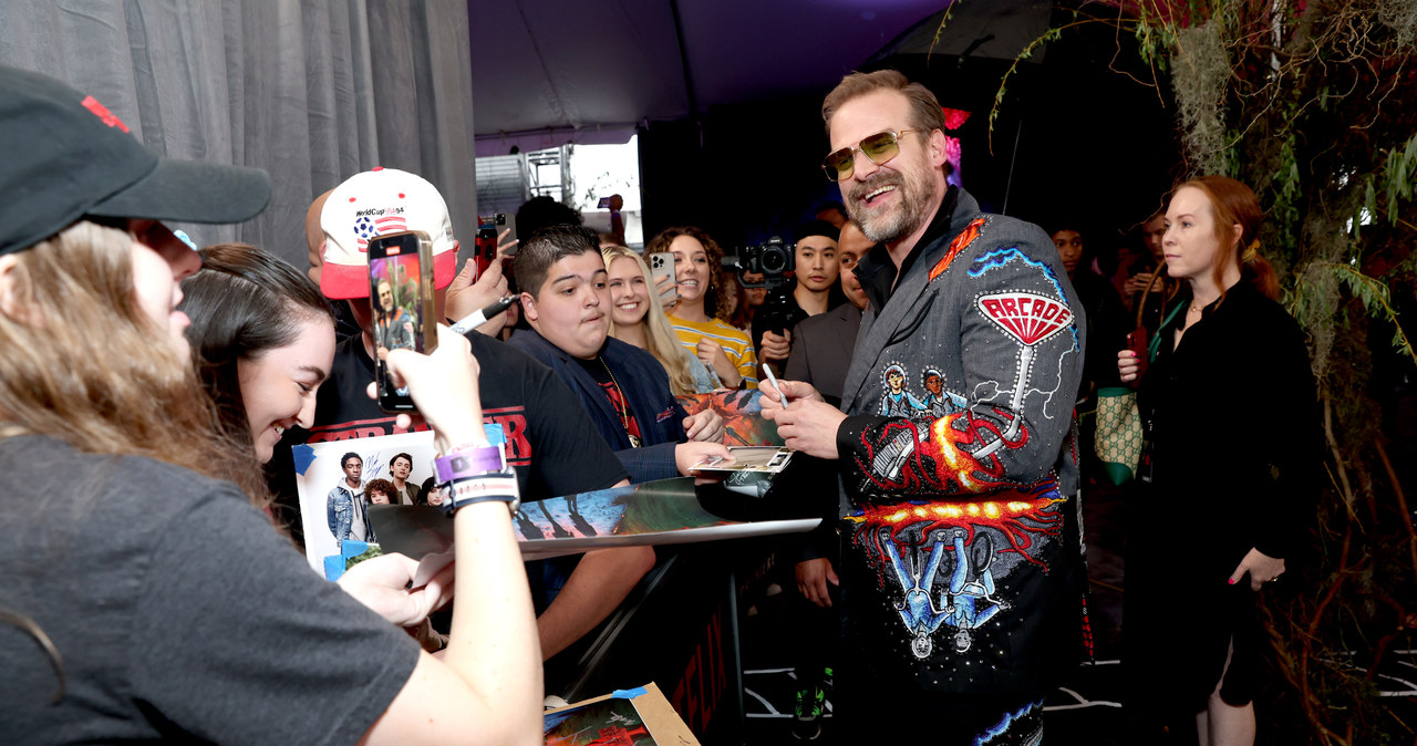 David Harbour na premierze "Stranger Things 4" /Monica Schipper /Getty Images