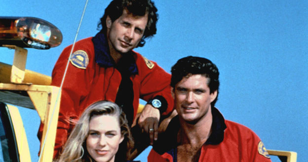 David Hasselhoff, Parker Stevenson i Shawn Weatherly /AKPA