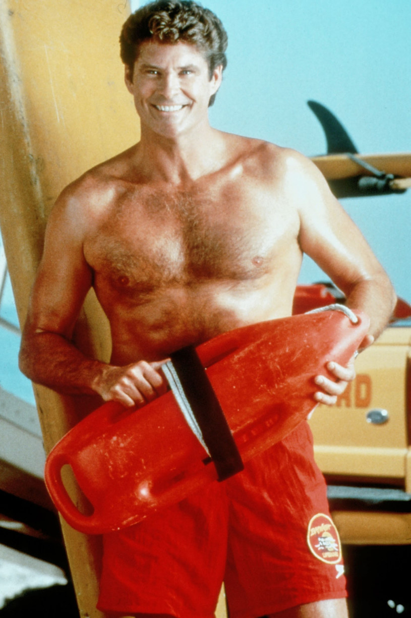 David Hasselhoff w serialu "Słonecnzny Patrol" /Mary Evans Picture Library /East News