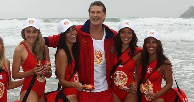 David Hasselhoff: Woda? Tylko jak stoję tyłem... - fot. Phil Walter /Getty Images/Flash Press Media