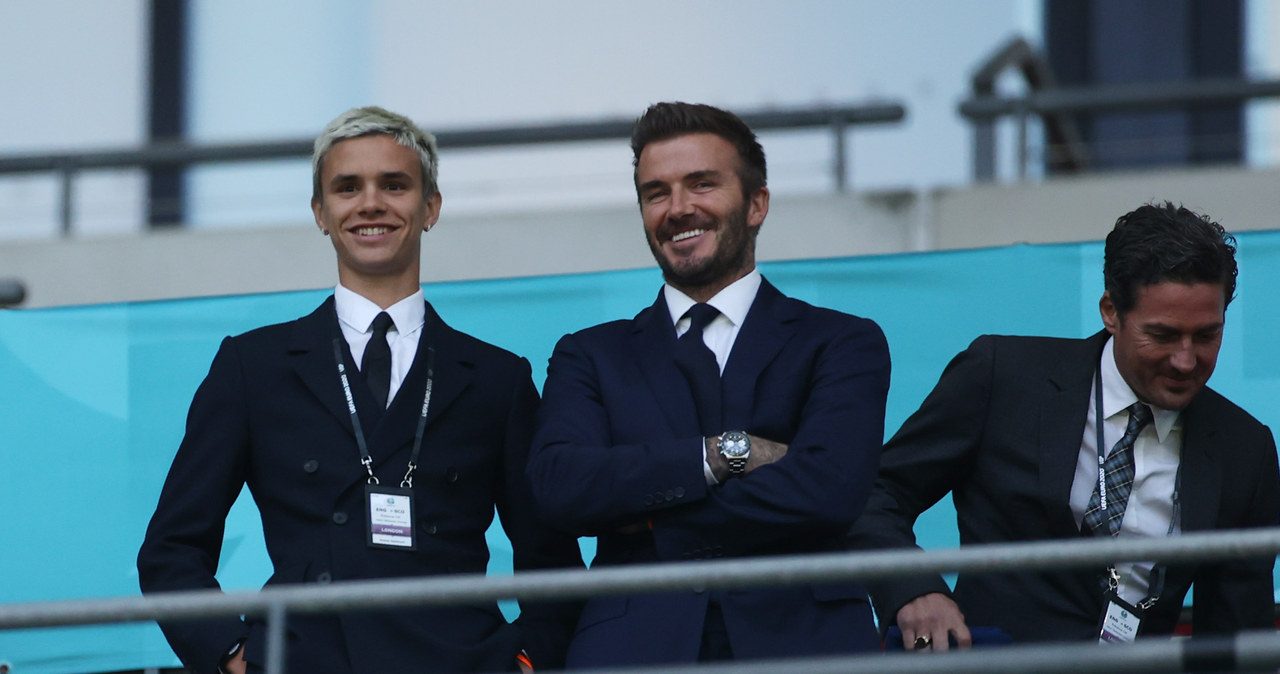 David i Romeo Beckham /Eddie Keogh /Getty Images