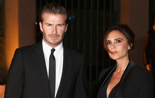 David i Victoria Beckhamowie /Chris Jackson /Getty Images