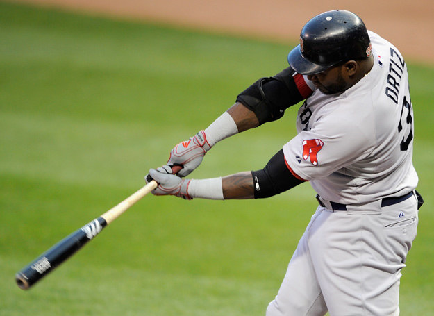 David Ortiz, leworęczny gracz Boston Red Sox /Getty Images/Flash Press Media