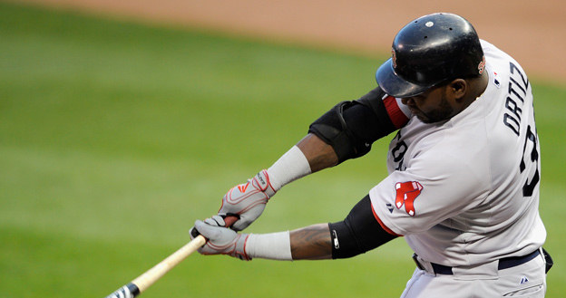 David Ortiz, leworęczny gracz Boston Red Sox /Getty Images/Flash Press Media