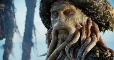 Davy Jones - to z nim w nowych "Piratach..." zmierzy się Jack Sparrow /