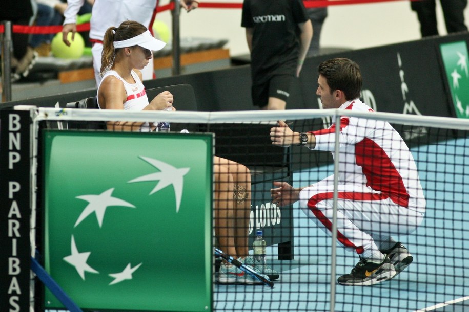 Dawid Celt liczy na to, że jego zawodniczki się szybko zregenerują / 	Lech Muszyński    /PAP