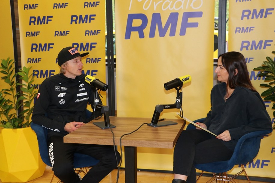 Dawid Kubacki i Magdalena Wojtoń /Józef Polewka /RMF FM