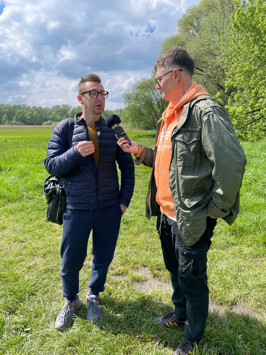 Dawid Masło, Bogdan Zalewski /Anna Barańska-Całek /RMF24