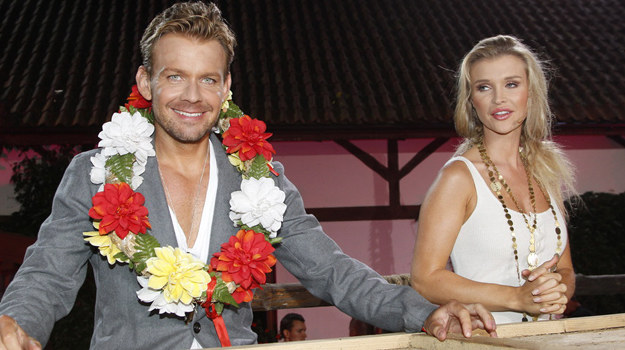 "Top Model. Zostań modelką!" będzie dopiero wiosną Dawid Woliński i Joanna Krupa na planie "Top Model" /fot /AKPA