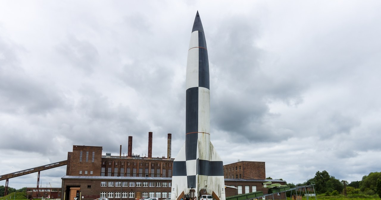 Dawne Centrum Badań Wojskowych Peenemünde i replika rakiety V2 /buschmen /123RF/PICSEL