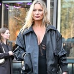 Dawno niewidziana Kate Moss zachwyca w panterce. Jak w latach 90. 
