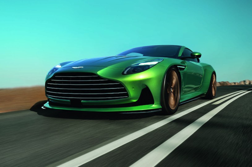 DB12 to zapowiedź nowej ery sportowych modeli Astona Martina /materiały prasowe
